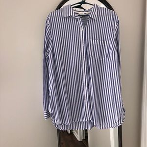 Old Navy PinStripe button down